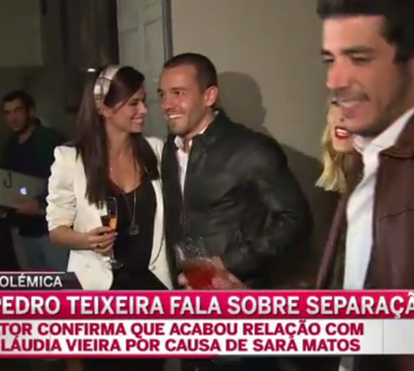 Pedro Teixeira mima Sara Matos em dia de aniversário