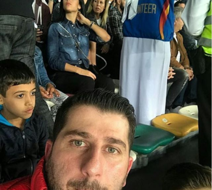 Família Aveiro em apuros durante jogo de Cristiano Ronaldo no Dubai 