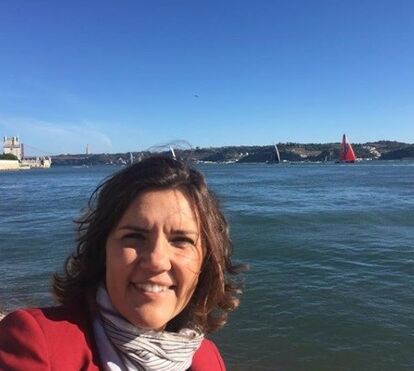 Assunção Cristas devota em família