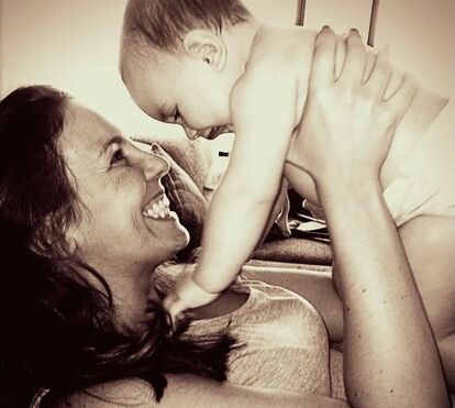 Tânia Ribas de Oliveira escreve carta emocionada ao filho, que celebra 5 anos