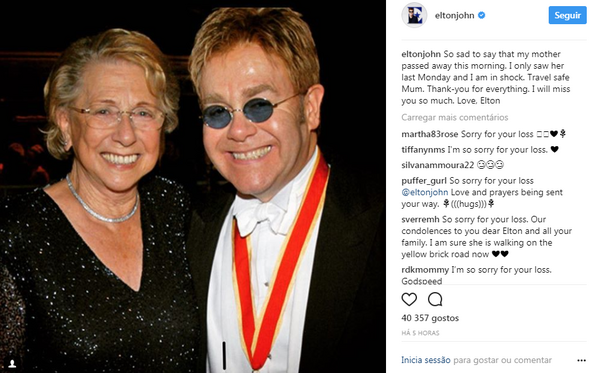 Elton John, Sheila Farebrother
