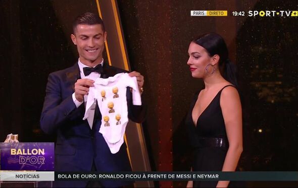 Cristiano Ronaldo, georgina rodriguez, bola de ouro