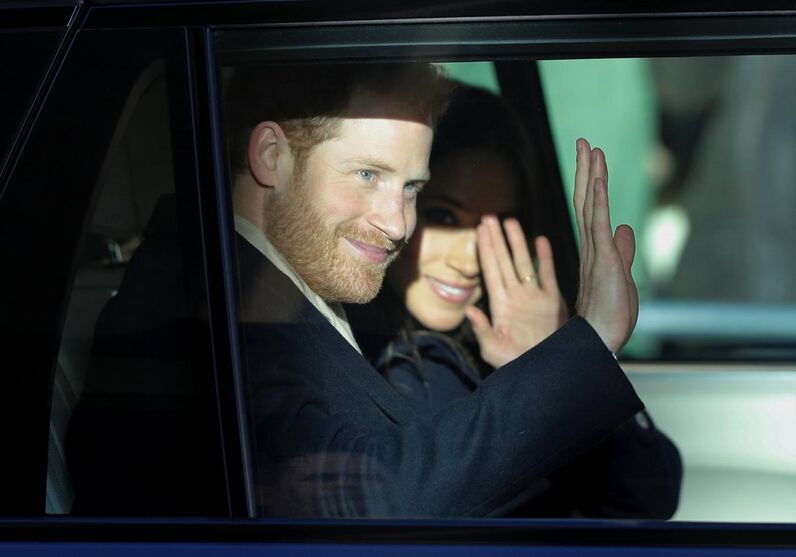 megan markle e harry, primeiro evento oficial 