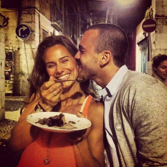 Pedro Teixeira e Cláudia Vieira