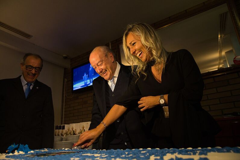 Pinto da Costa com a namorada Cláudia Campo