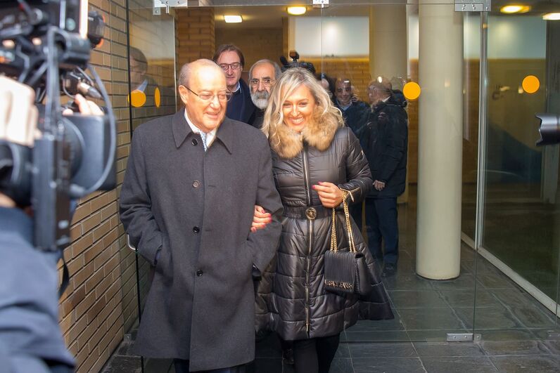 Pinto da Costa com a namorada Cláudia Campo