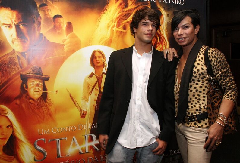 José Castelo Branco com o filho, Guilherme