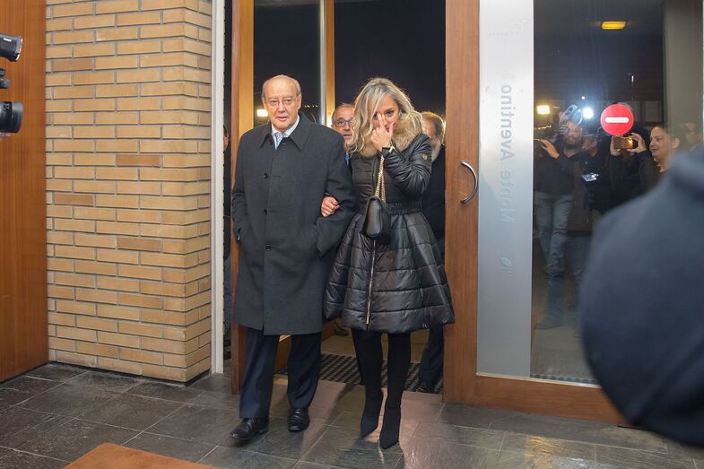 Pinto da Costa com a namorada Cláudia Campo
