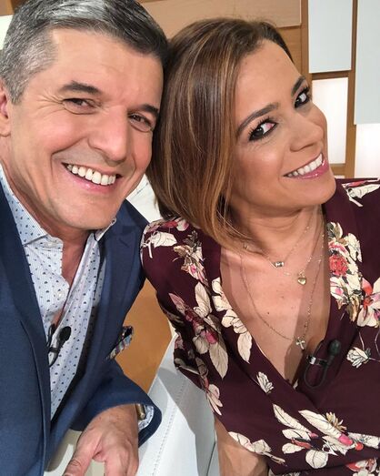 João Baião, Rita Ferro Rodrigues, apresentadores, sic, juntos à tarde