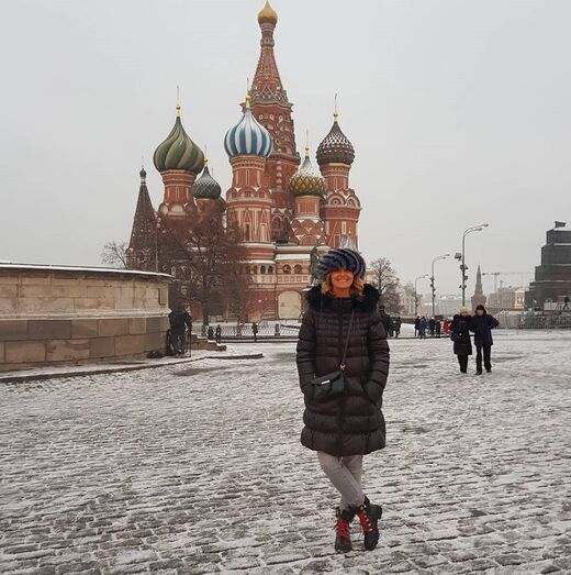 Cristina Ferreira, rússia 