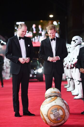 William, Harry, Star Wars