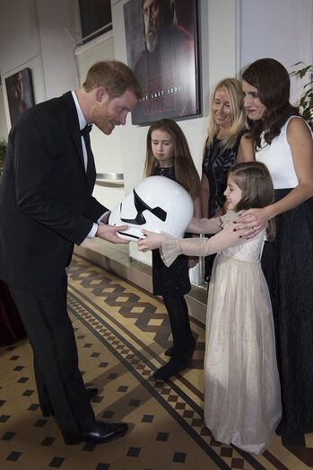 William, Harry, Star Wars