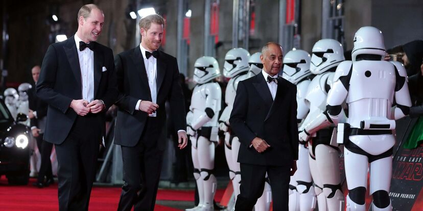 William, Harry, Star Wars