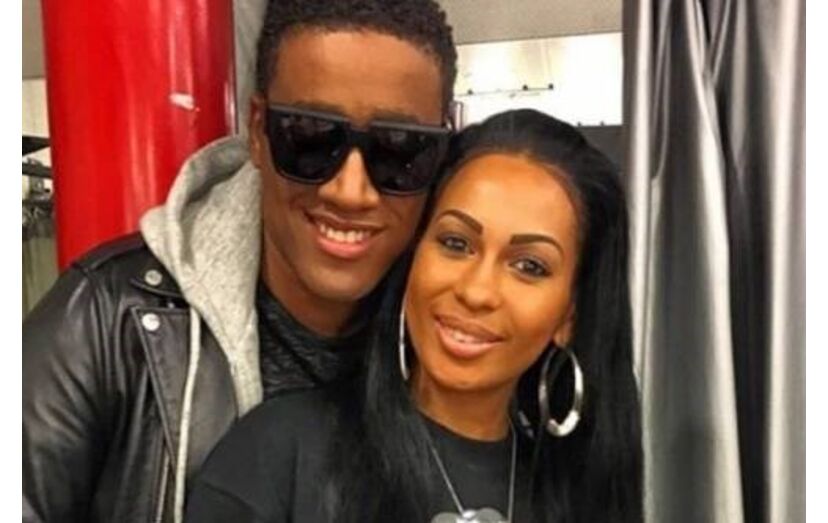 Anselmo Ralph e a mulher