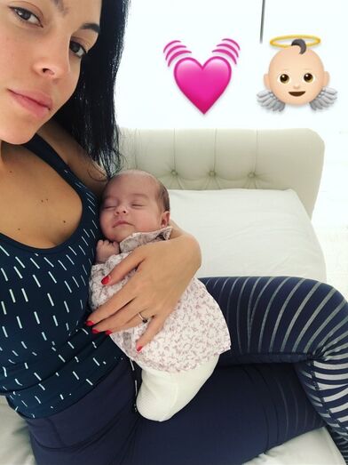 Georgina Rodríguez, Alana Martina 