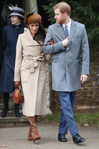 Meghan Markle, príncipe Harry, Natal