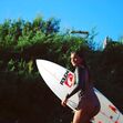 Tânia Oliveira, Surfista