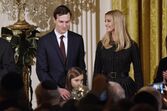Ivanka Trump, Donald Trump, Jared Kushner 
