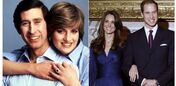Princesa Diana e Kate Middleton