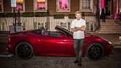 Gordon Ramsay, Ferrari, Polémica, chef. polícia