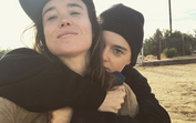 Emma Portner e Elliot Page