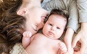 mãe, bebé, maternidade