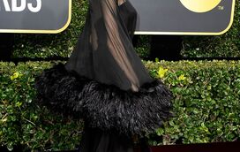 Todas de negro nos Globos de Ouro