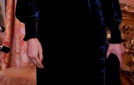 Letizia arrasa de veludo azul em cerimónia oficial