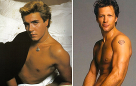 Como eles eram... e como estão agora! Os sex symbols dos anos 80 que não envelheceram bem