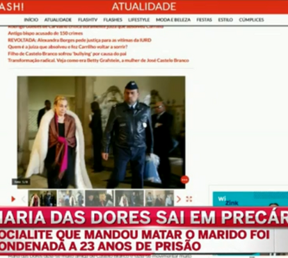 A história mirabolante da 'dondoca' que mandou matar o marido, mas vivia na cadeia só ralada com maus cremes e com as brancas do cabelo