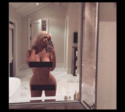 Celulite ou estrias? Kim Kardashian volta a causar polémica