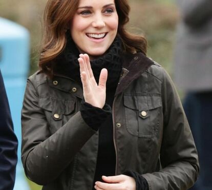 O casaco perfeito para um fim-de-semana informal... ao estilo de Kate Middleton