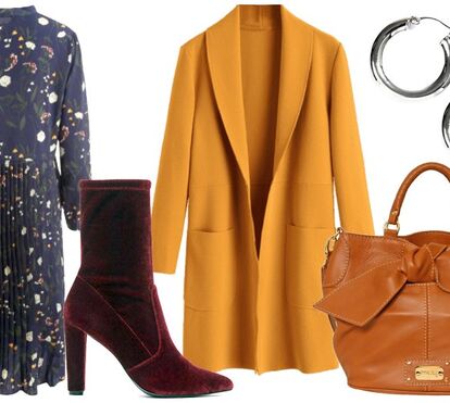 Um vestido floral para animar o dia