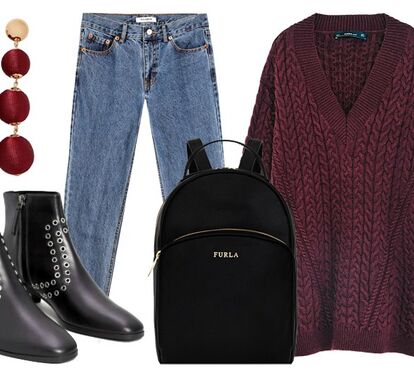 A camisola 'oversized'