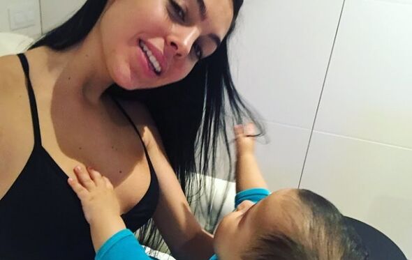 Cristiano Ronaldo, Georgina Rodríguez, Alana Martina, Eva, Mateo, Cristianinho