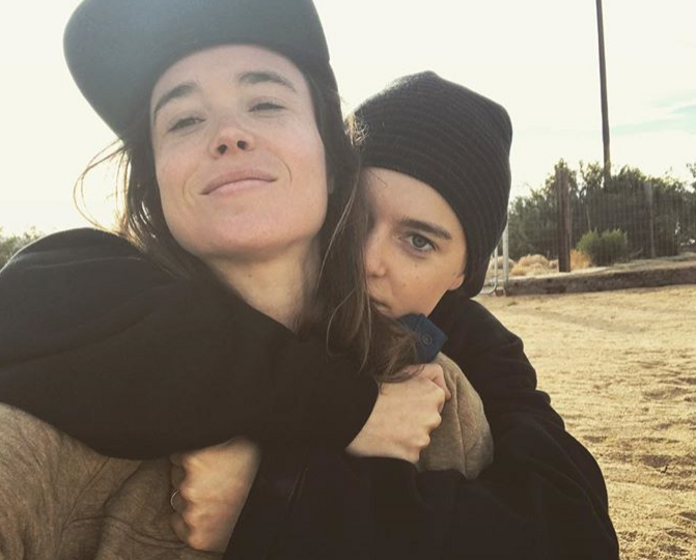 Emma Portner e Elliot Page