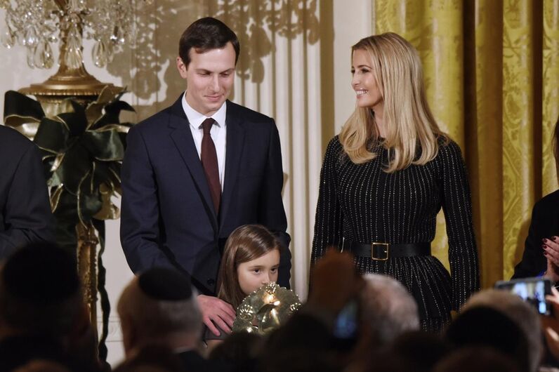 Ivanka Trump, Donald Trump, Jared Kushner 