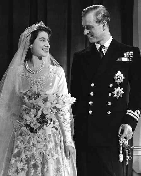 Isabel II e duque de Edimburgo