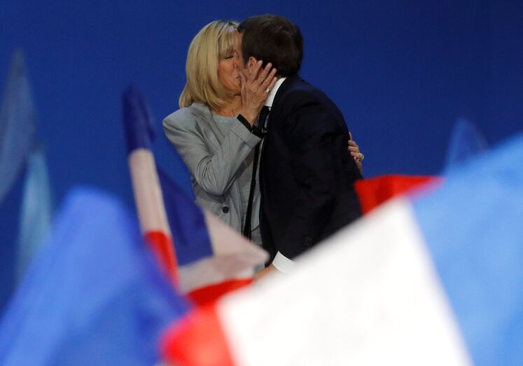 Brigitte Macron, Emmanuel Macron