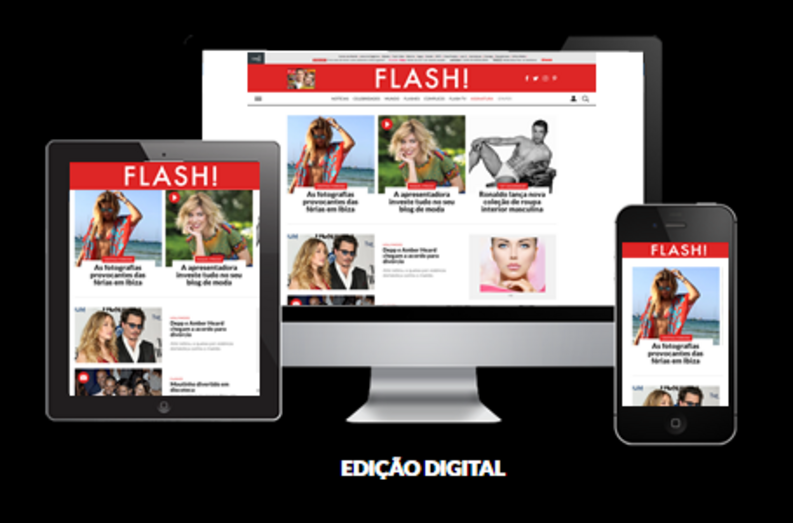 FLASH!, aniversário, liderança, pageviews, segmento, visitas, online