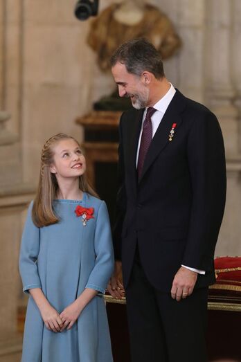 Letizia, Leonor, Felipe VI