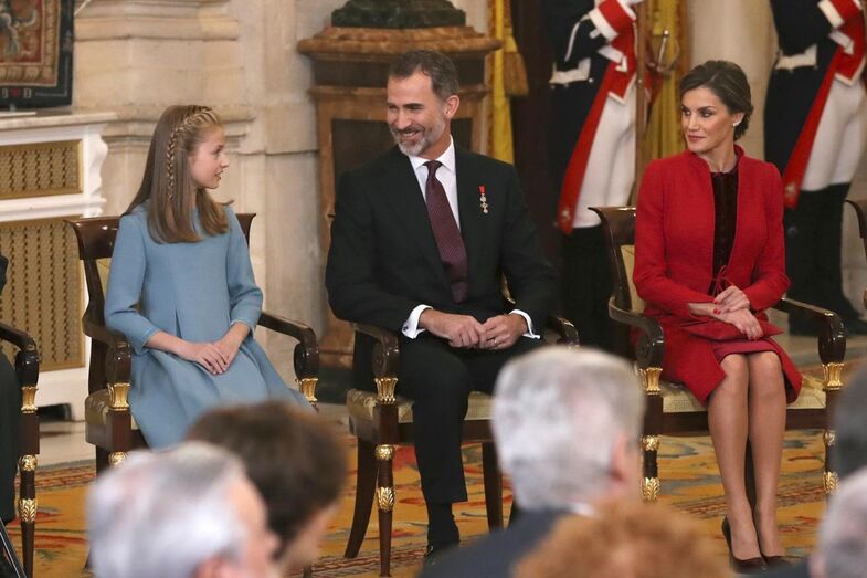 Letizia, Leonor, Felipe VI