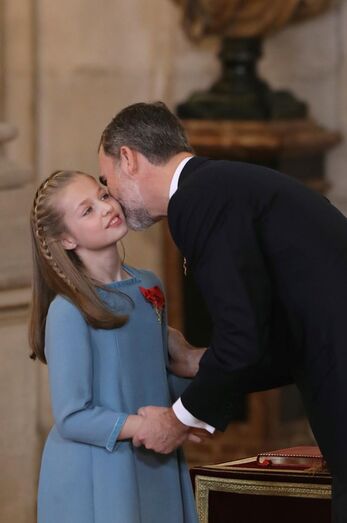 Letizia, Leonor, Felipe VI