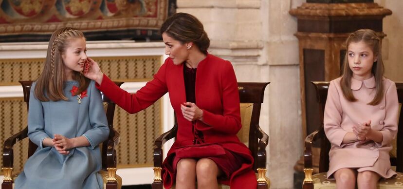Letizia, Leonor, Felipe VI