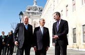 Marcelo Rebelo de Sousa e os reis de espanha