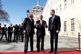 Marcelo Rebelo de Sousa e os reis espanhóis