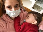 Carolina Deslandes, pesadelo, filho, santiago, hospital, Diogo clemente, benji