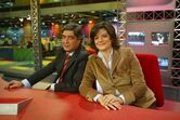 Júlia Pinheiro e Henrique Garcia