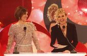 Fátima Lopes e Cristina Ferreira na gala das estrelas de 2017