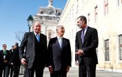 Marcelo Rebelo de Sousa e os reis de espanha